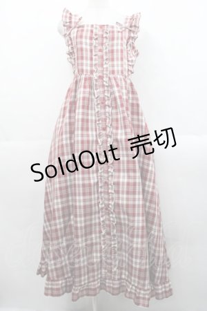 画像: FCL / ジャンパースカート L　 レッド I-25-11-12-049-LO-OP-SA-ZI