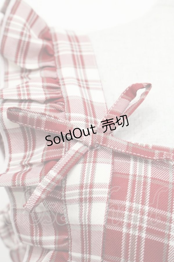 画像3: FCL / ジャンパースカート L　 レッド I-25-11-12-049-LO-OP-SA-ZI (3)