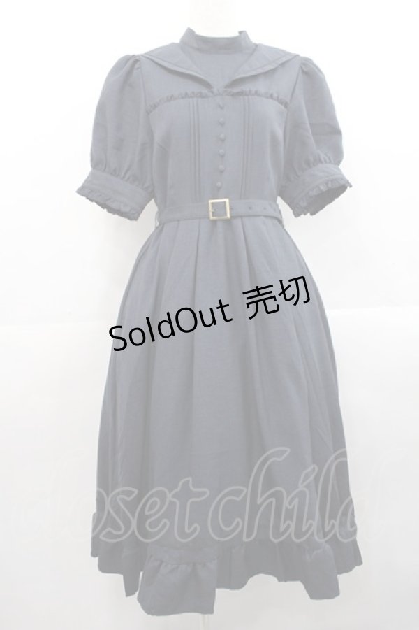 画像1: Kurumi Collaboration / マリンアカデミアワンピース L グレー I-25-11-12-052-LO-OP-SA-ZI (1)