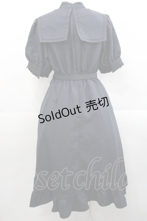 画像2: Kurumi Collaboration / マリンアカデミアワンピース L グレー I-25-11-12-052-LO-OP-SA-ZI (2)