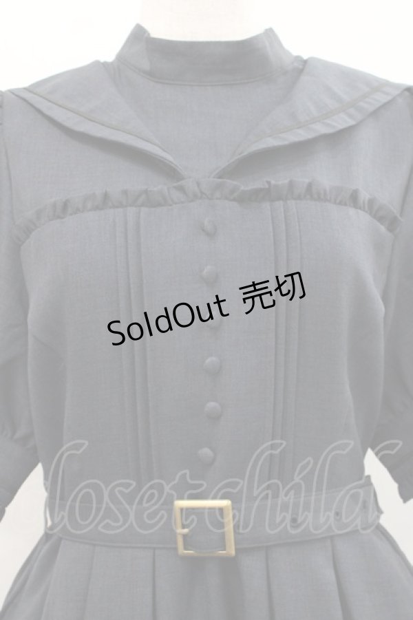 画像3: Kurumi Collaboration / マリンアカデミアワンピース L グレー I-25-11-12-052-LO-OP-SA-ZI (3)