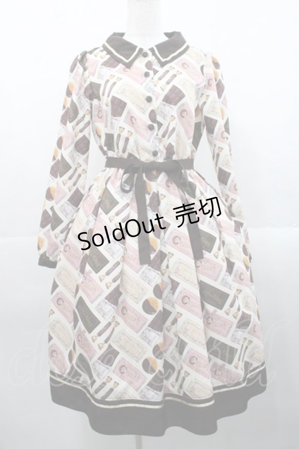 画像1: Emily Temple cute / CHOCOLATE makerワンピース  アイボリー I-25-11-12-054-ET-OP-SA-ZI (1)