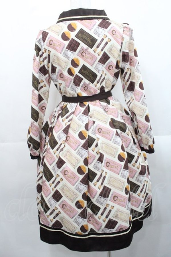 画像2: Emily Temple cute / CHOCOLATE makerワンピース  アイボリー I-25-11-12-054-ET-OP-SA-ZI (2)