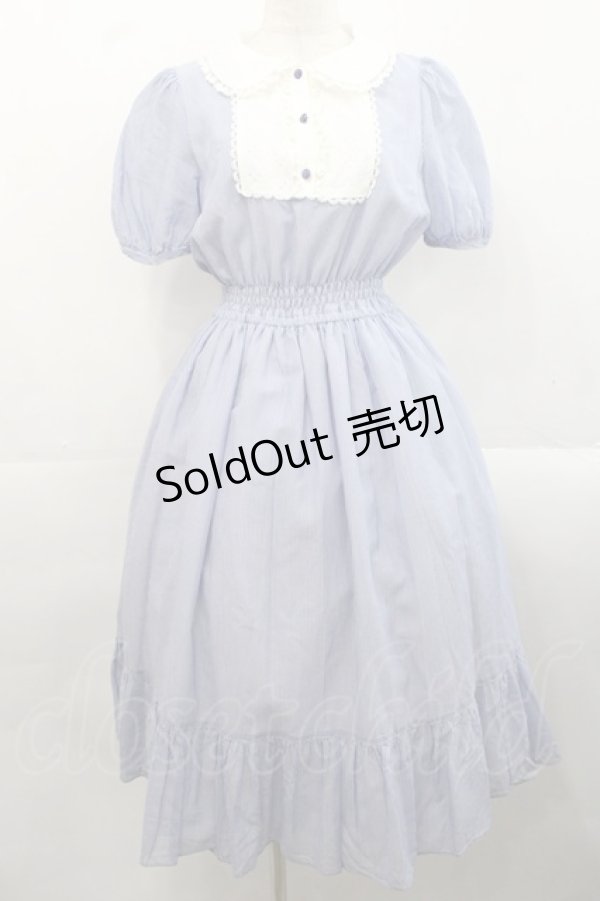 画像1: Emily Temple cute / my dollワンピース  青Ｘ白 I-25-11-12-055-ET-OP-SA-ZI (1)