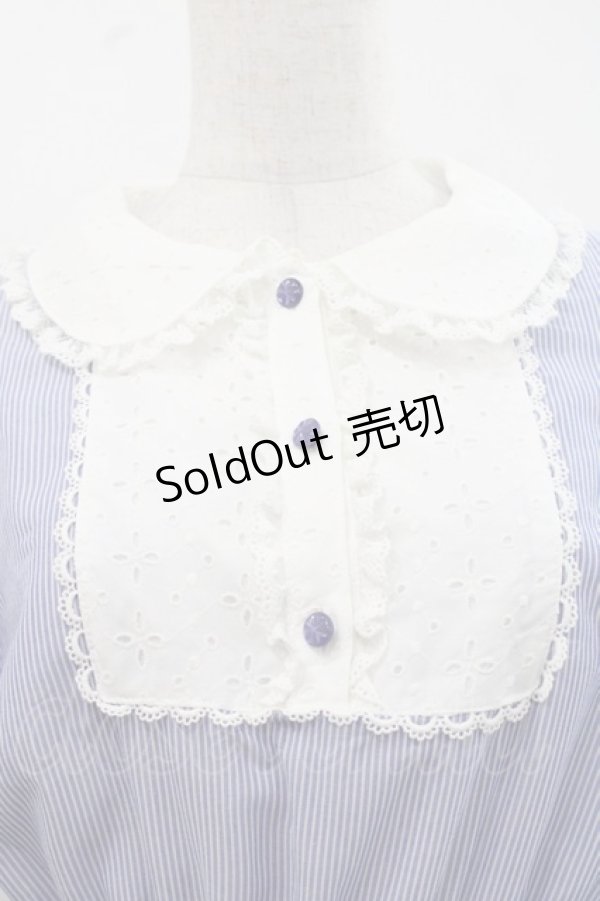 画像3: Emily Temple cute / my dollワンピース  青Ｘ白 I-25-11-12-055-ET-OP-SA-ZI (3)