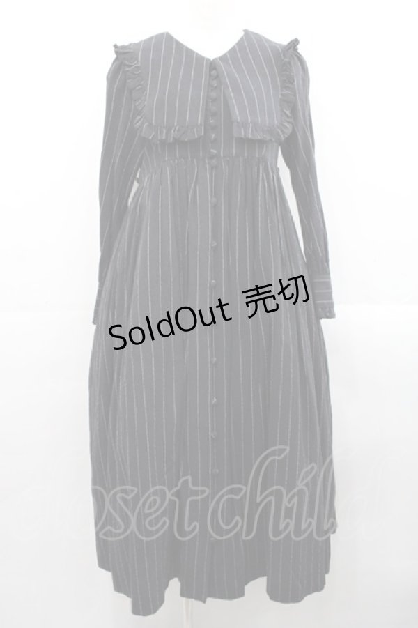 画像1: Sheglit / アネモネのフリルワンピース  黒 I-25-11-12-060-EL-OP-SA-ZI (1)