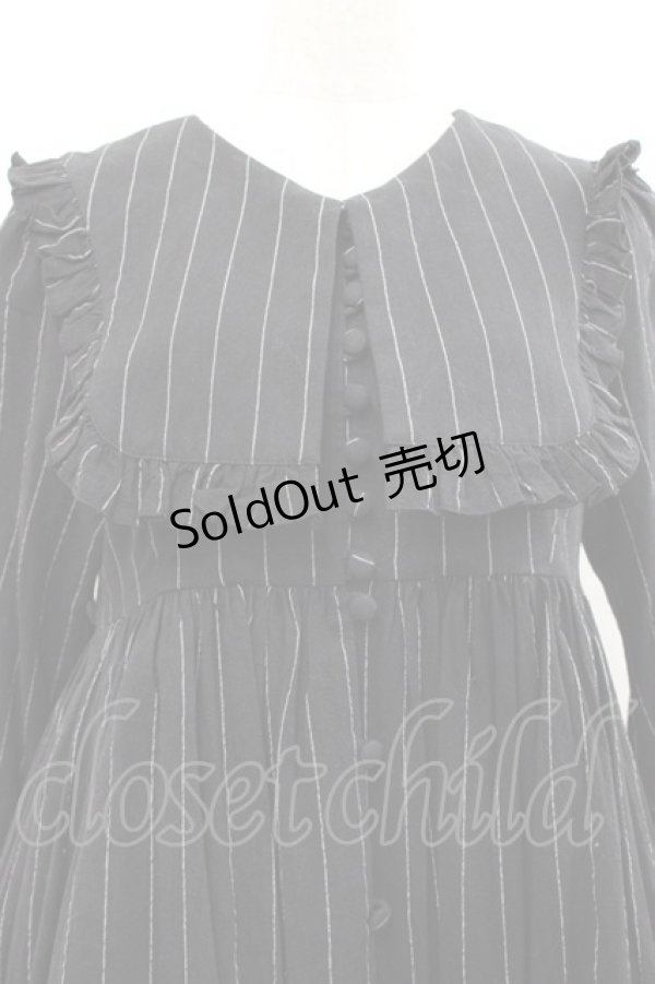 画像3: Sheglit / アネモネのフリルワンピース  黒 I-25-11-12-060-EL-OP-SA-ZI (3)