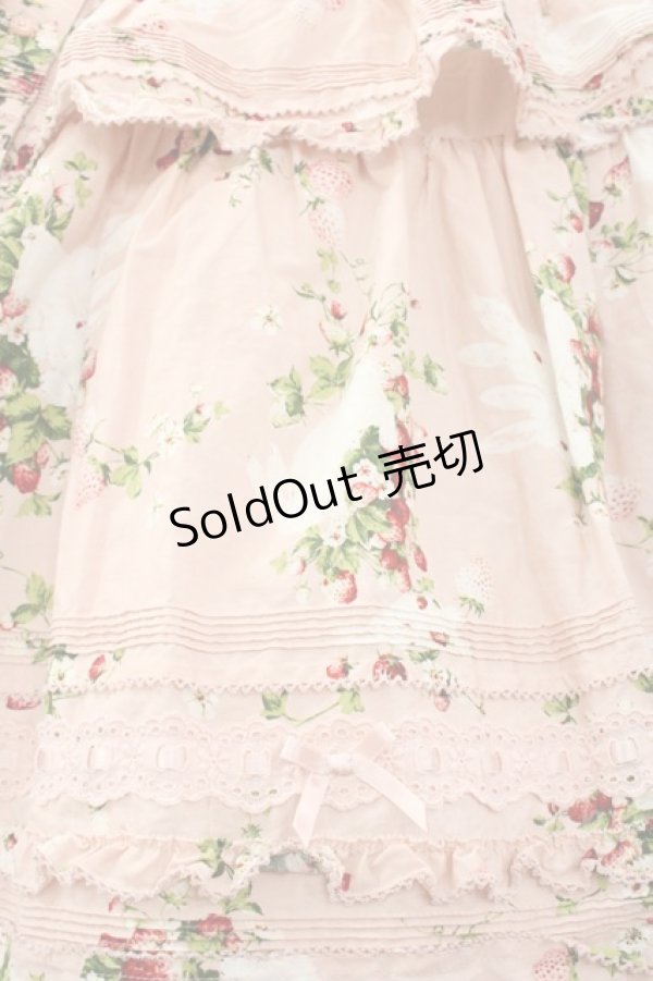 画像5: PINK HOUSE / 野いちごの森ティアードワンピース  ピンク I-25-11-12-064-LO-OP-SA-ZI (5)