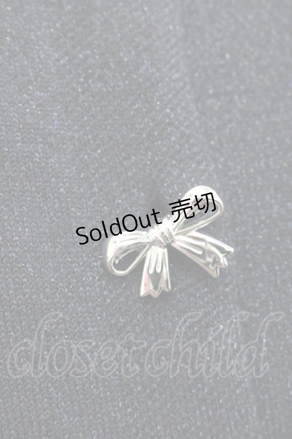 画像3: Cherirulu Chocola / リボンボタンカーディガン L ネイビー I-25-11-12-008-LO-TO-SA-ZI (3)