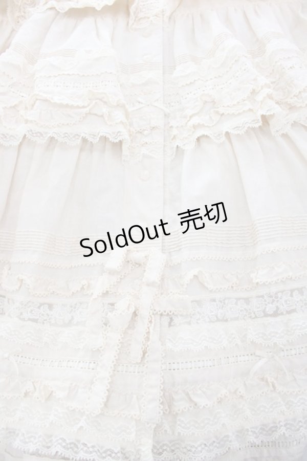 画像5: PINK HOUSE / ホワイトローズ刺繍使いワンピース  アイボリー I-25-11-12-068-LO-OP-SA-ZI (5)