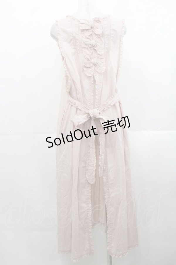 画像2: PINK HOUSE / バックリボンローンタブリエ  ピンク I-25-11-12-069-LO-OP-SA-ZI (2)