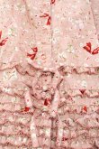 画像4: PINK HOUSE / バラとリボンプリントワンピース  ピンク I-25-11-12-071-LO-OP-SA-ZI (4)