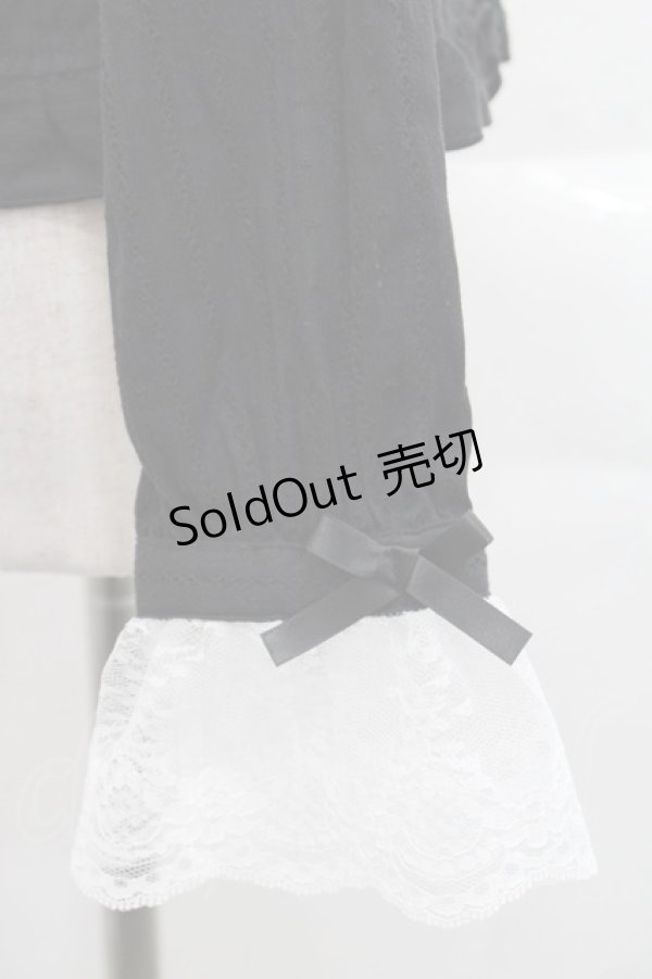 画像4: FCL / ホルターネックブラウス L 黒Ｘ白 I-25-11-12-009-LO-BL-SA-ZI (4)