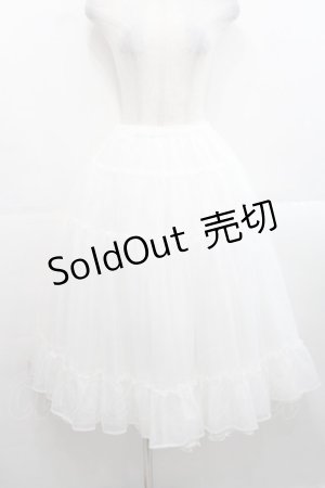 画像: PINK HOUSE / テトロンシャースカート  白 I-25-11-12-078-LO-SK-SA-ZI