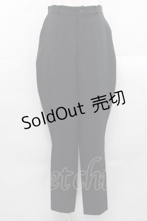 画像: ATELIER BOZ / ロングパンツ  黒 I-25-11-12-080-EL-PA-SA-ZI