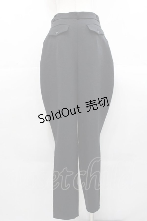 画像2: ATELIER BOZ / ロングパンツ  黒 I-25-11-12-080-EL-PA-SA-ZI (2)