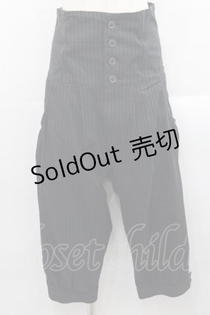 画像: BPN FOR MEN / ボーン入ハイウエストパンツ  グレー I-25-11-12-081-GO-PA-SA-ZI