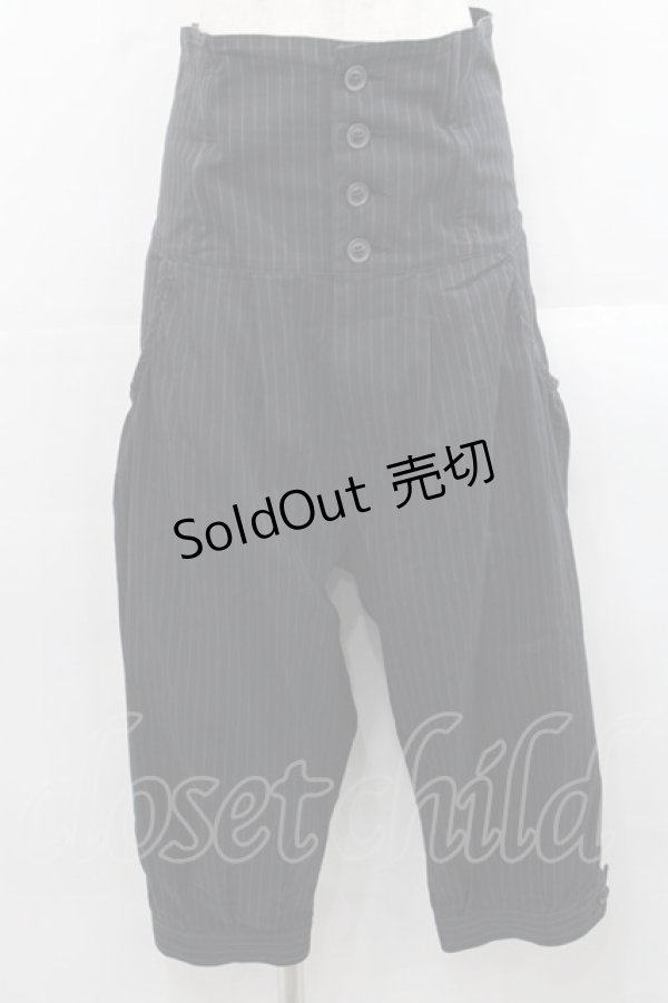 画像1: BPN FOR MEN / ボーン入ハイウエストパンツ  グレー I-25-11-12-081-GO-PA-SA-ZI (1)