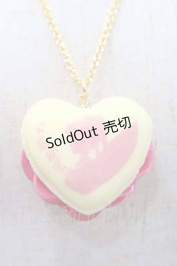 画像2: Q-pot. / ハートフルマカロンネックレス  イエロー I-25-11-12-086-QP-AC-SA-ZI (2)