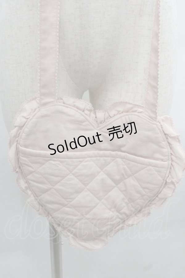 画像3: PINK HOUSE / ハートフリルショルダーバッグ  ピンク I-25-11-12-088-LO-BG-SA-ZI (3)