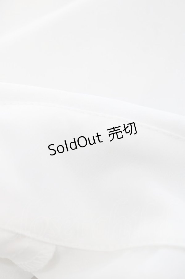 画像5: MIHO MATSUDA / ブラウス・ヴァニカ  白Ｘ黒 I-25-11-12-010-GO-BL-SA-ZI (5)