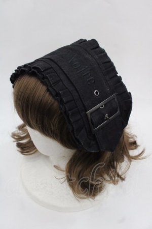 画像: DimMoire / デニムベルトヘッドドレス  黒 I-25-11-12-096-LO-AC-SA-ZI