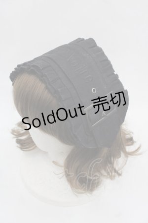 画像: DimMoire / デニムベルトヘッドドレス  黒 I-25-11-12-096-LO-AC-SA-ZI