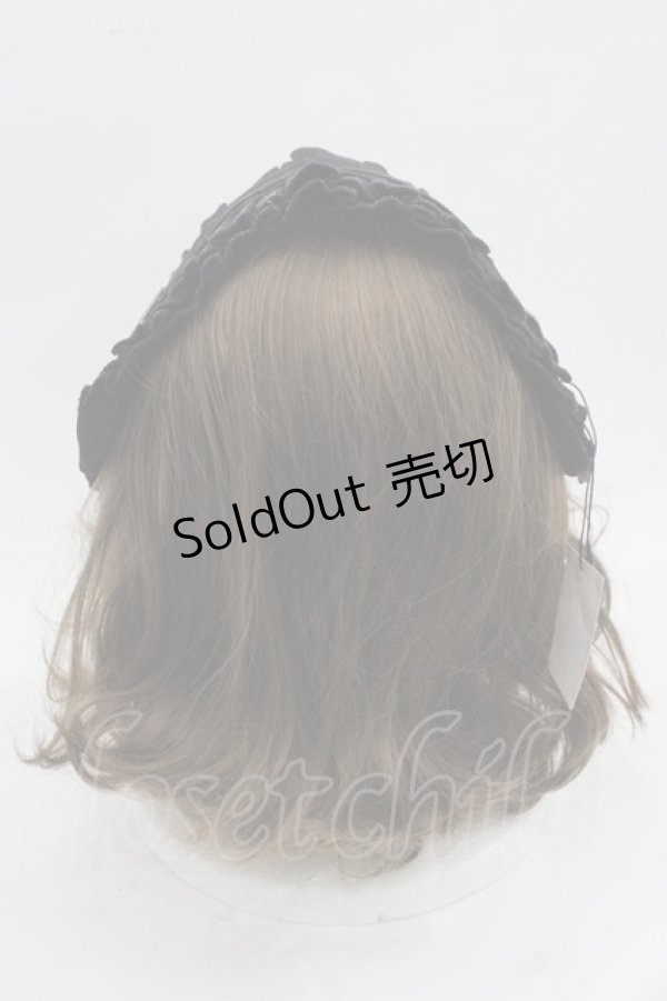 画像3: DimMoire / デニムベルトヘッドドレス  黒 I-25-11-12-096-LO-AC-SA-ZI (3)