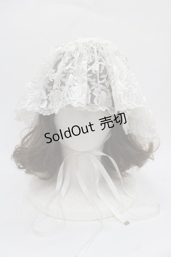 画像2: LOLITAその他(お買取対象外) / レースパールヘッドドレス  アイボリー I-25-11-12-097-LO-AC-SA-ZI (2)