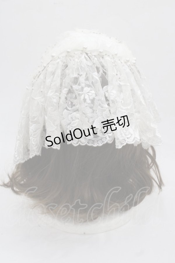 画像3: LOLITAその他(お買取対象外) / レースパールヘッドドレス  アイボリー I-25-11-12-097-LO-AC-SA-ZI (3)