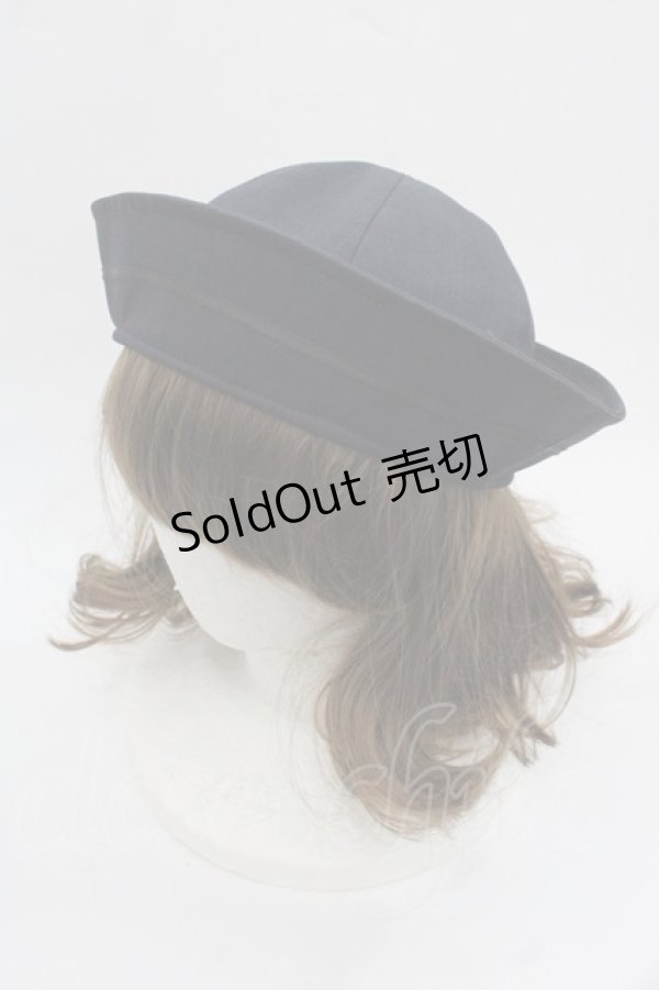 画像1: Kurumi Collaboration / KRM*マリンハット  黒 I-25-11-12-098-LO-AC-SA-ZI (1)