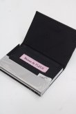 画像3: Maison de FLEUR / パールビジューモノグラムカードケース  黒 I-25-11-12-109-LO-ZA-SA-ZI (3)