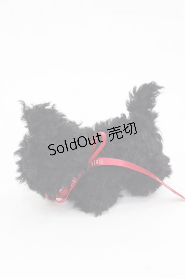 画像1: PINK HOUSE / スコッチテリアぬいぐるみコサージュ  黒 I-25-11-12-114-LO-ZA-SA-ZI (1)