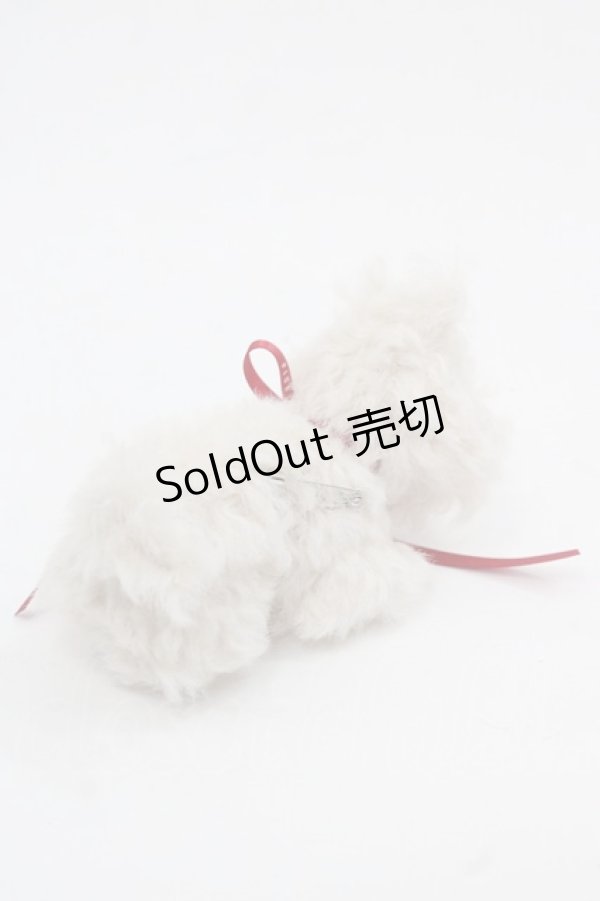 画像2: PINK HOUSE / スコッチテリアぬいぐるみコサージュ  ベージュ I-25-11-12-115-LO-ZA-SA-ZI (2)