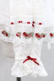 画像3: PINK HOUSE / いちごレース使いブラウス  白Ｘ赤 I-25-11-12-012-LO-BL-SA-ZI (3)