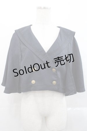 画像: Kurumi Collaboration / マリンアカデミアケープ S ネイビー I-25-11-12-016-LO-JA-SA-ZI