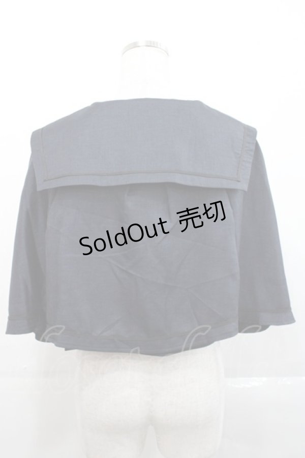 画像2: Kurumi Collaboration / マリンアカデミアケープ S ネイビー I-25-11-12-016-LO-JA-SA-ZI (2)