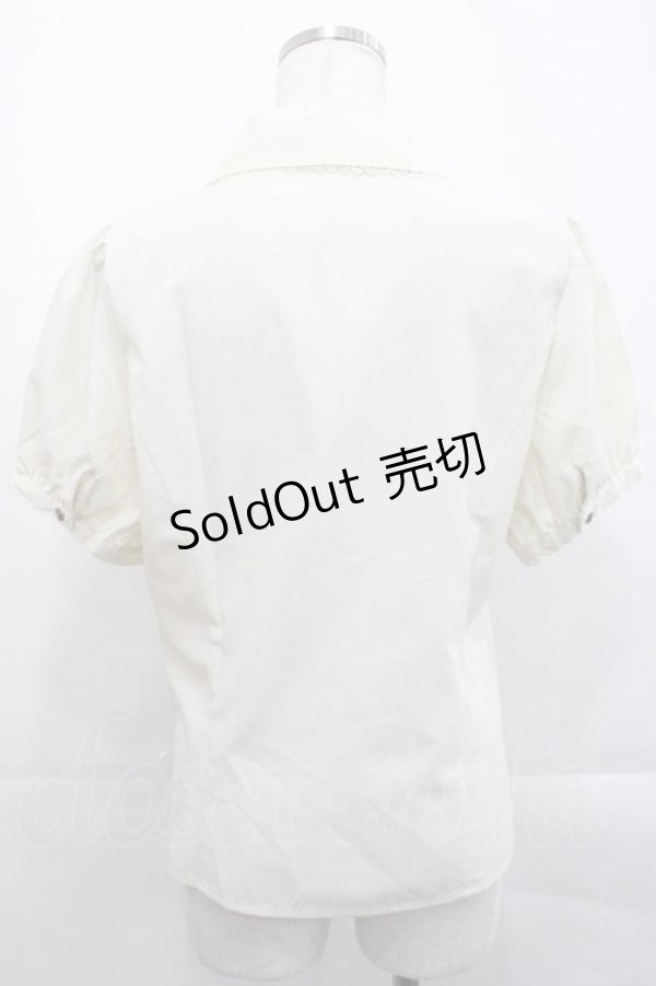 画像2: Kurumi Collaboration / マリンアカデミアブラウス L 淡青 I-25-11-12-002-LO-BL-SA-ZI (2)