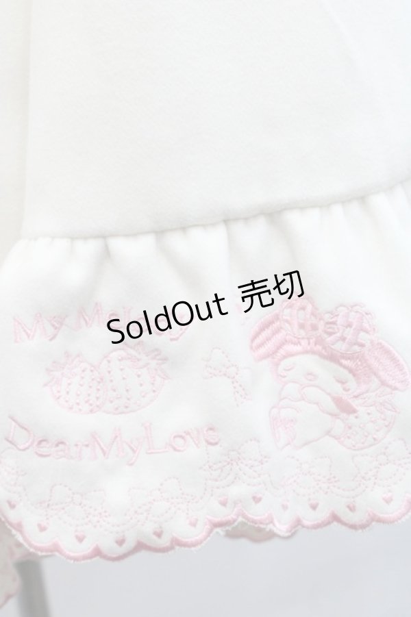画像6: DearMyLove / My Melodyコート LL アイボリーＸピンク I-25-11-12-019-EL-CO-SA-ZI (6)