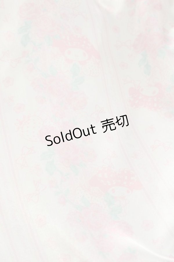 画像8: DearMyLove / My Melodyコート LL アイボリーＸピンク I-25-11-12-019-EL-CO-SA-ZI (8)