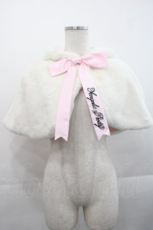 画像: Angelic Pretty / Magic Catケープ  白ｘピンク I-25-11-12-020-AP-JA-SA-ZI