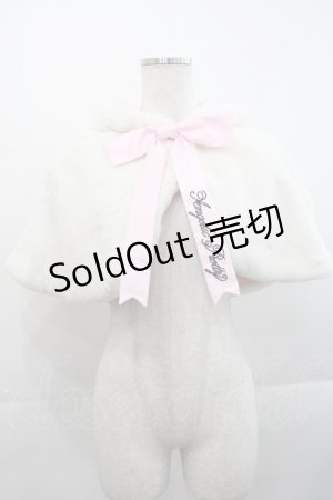画像: Angelic Pretty / Magic Catケープ  白ｘピンク I-25-11-12-020-AP-JA-SA-ZI