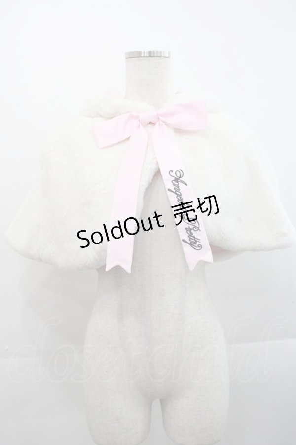 画像1: Angelic Pretty / Magic Catケープ  白ｘピンク I-25-11-12-020-AP-JA-SA-ZI (1)