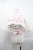 画像2: Angelic Pretty / Magic Catケープ  白ｘピンク I-25-11-12-020-AP-JA-SA-ZI (2)