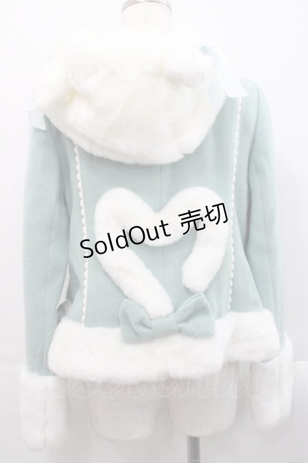 画像2: Angelic Pretty / Princess Catコート  ミント I-25-11-12-023-AP-CO-SA-ZI (2)