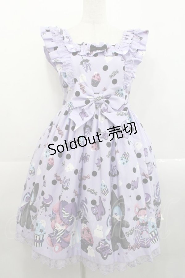画像1: Angelic Pretty / Happy Treat Partyジャンパースカート  ラベンダー I-25-11-12-026-AP-OP-SA-ZI (1)