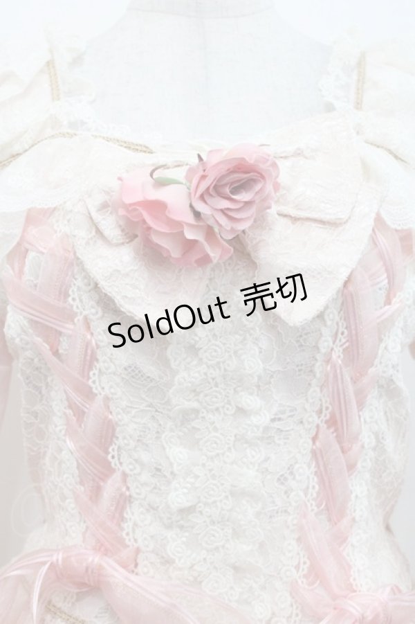 画像4: BABY,THE STARS SHINE BRIGHT / Sleeping Beautyローズワンピース  ピンク I-25-11-14-030-BA-OP-SA-ZI (4)