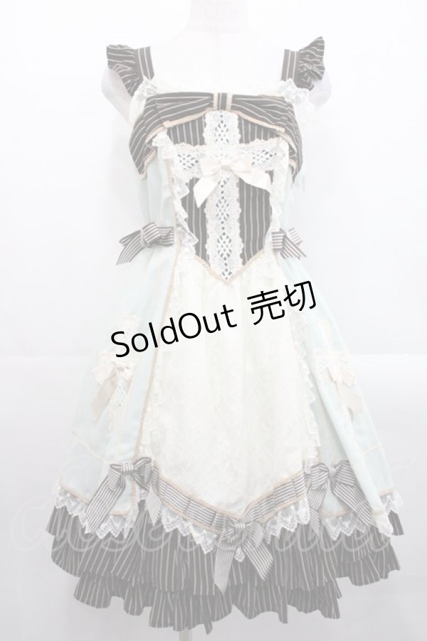 画像1: BABY,THE STARS SHINE BRIGHT / Margarethaジャンパースカート  若草 I-25-11-14-031-BA-OP-SA-ZI (1)