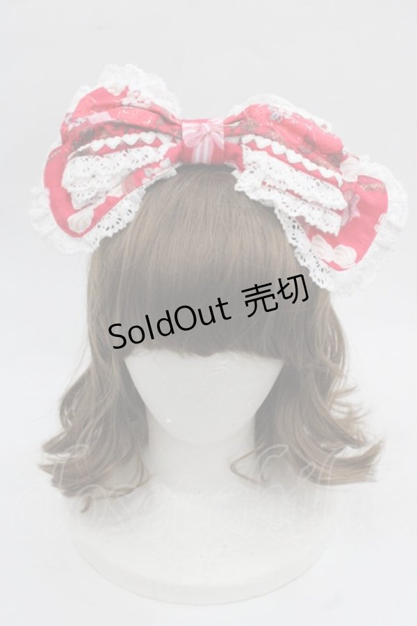 画像1: BABY,THE STARS SHINE BRIGHT / Creamy Berry Fairy Dreamカチューシャ  エンジ I-25-11-14-092-BA-AC-SA-ZI (1)