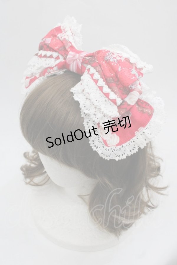 画像3: BABY,THE STARS SHINE BRIGHT / Creamy Berry Fairy Dreamカチューシャ  エンジ I-25-11-14-092-BA-AC-SA-ZI (3)